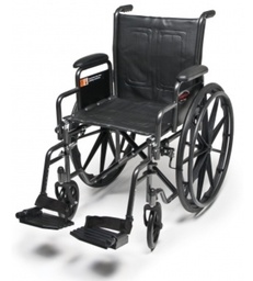 SILLA DE RUEDAS ADVANTAGE T-2 3H020110 18 BZO FIJO ELEVAPIES DESMONTA
