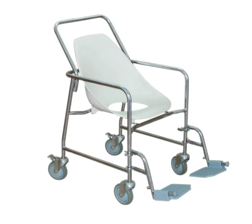 SILLA DUCHA LUMEX CONCHA MC000481 CON DESCANSAPIES