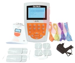 TENS ELECTROESTIMULADOR GLOBUS ELITE GBS-GE 4 CANALES