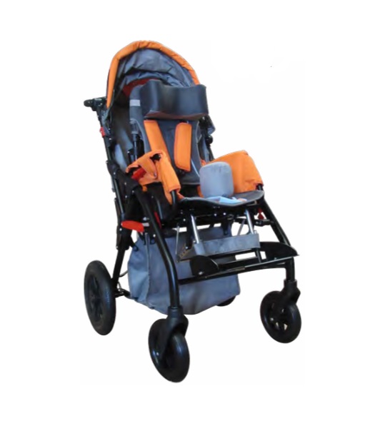 CARRIOLA EKO EP100104 PCI DE ALUMINIO PLEGABLE GRIS-NARANJA