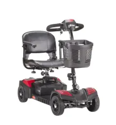 SCOOTER COMPACTO SFCOUTA ROJO-AZUL 4 LLANTAS