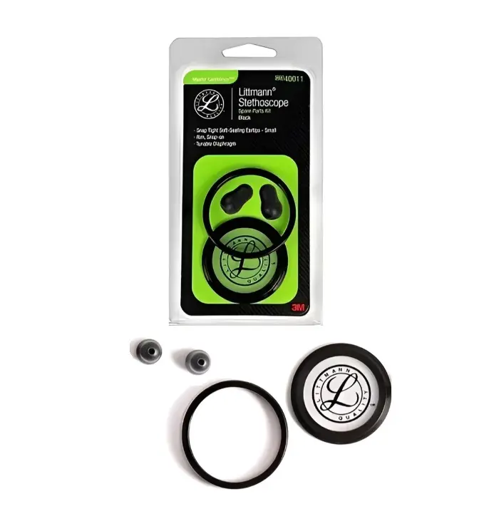 KIT LITTMANN 40011 MASTER CARDIOLOGY OLIVAS- DIAFRAGMA-ARILLO NEGRO