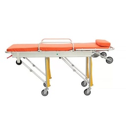 CAMILLA XIE-YXH3B PARA AMBULANCIA PLEGABLE TAPIZ NARANJA SOPORTA 159 KG. 190X55X25-92 CM.