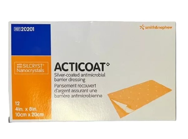 APOSITO ACTICOAT PLATA NANOCR. 20201 10 X20 CM.