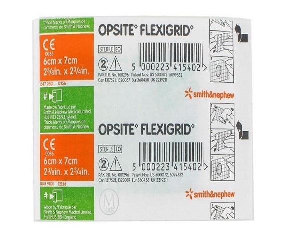 APOSITO OPSITE FLEXIGRID 4628 6 X7 CM.