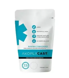 VENDA FIBRA DE VIDRIO AKOPLACAST 7.5 CM BLANCA