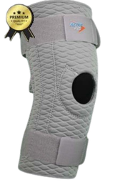RODILLERA PREMIUM MECÁNICA CERRADA CH GRIS DE NEOPRENO