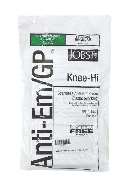 MEDIA ANTIEMB RODILLA XL 7928800 BLANCA