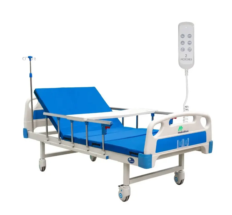 CAMA ELÉCTRICA MEDICAL Z-OR279C11 COLCHÓN MESA PORTASUERO BARANDALES 2 POSICIONES  
