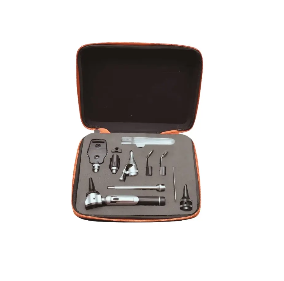 ESTUCHE GMED-408 GRIS UN MANGO DOS CABEZALES FIBRA OPTICA COMPLETO