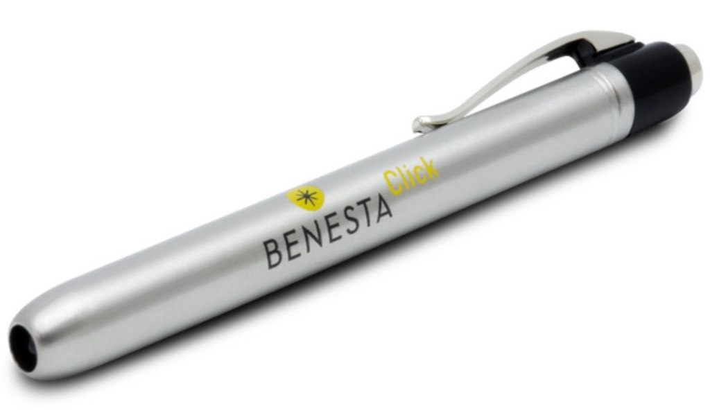 LAMPARA PENLIGHT CON INDICADOR DE PUPILA PL-LA LUZ BLANCA GRIS-NEGRA