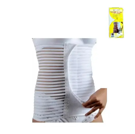 [000215] FAJA LARGA 712 GDE POST PARTO CIRUGIA BLANCA BODY SECRET