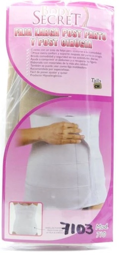 [000234] FAJA LARGA 710 CH POST PARTO CIRUGIA NUDE BODY SECRET