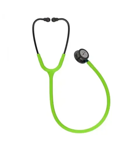 [002198] ESTETO LITTMANN 5875 CLASSIC III EDITION VERDE LIMA CAMPANA HUMO CONECTOR AZUL