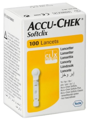 [002332] LANCETAS SOFTCLIX 100 PZS.
