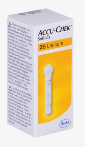 [002334] LANCETAS SOFTCLIX 25 PZS.
