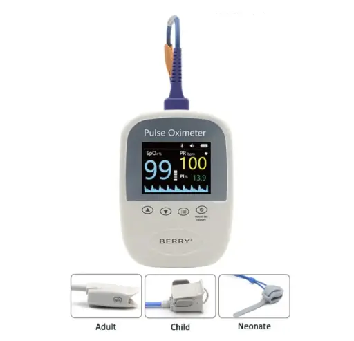 [002404] OXIMETRO LED BERRY MED CON SENSOR ADU. PED. NEONATAL
