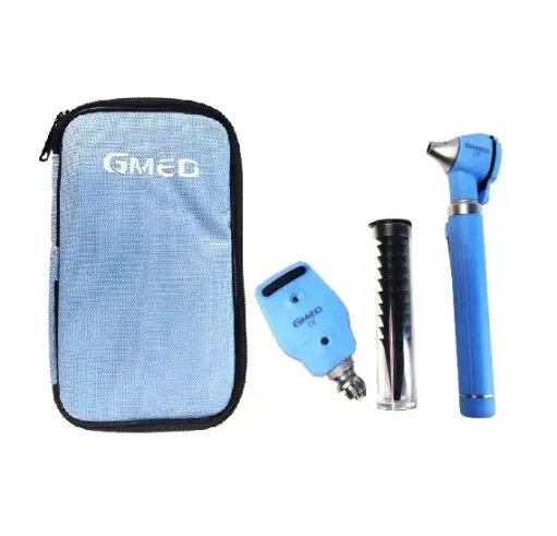 [002416] ESTUCHE GMED-204AC LUZ LED A.CLARO UN MANGO FIBRA OPTICA