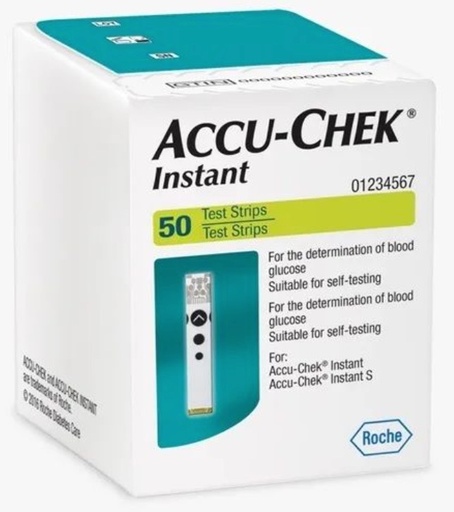 [002457] TIRAS ACCU CHEK INSTANT 50 PZS.