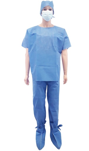 [006065] UNIFORME DESECHABLE SMS QUIRÚRGICO PZA.