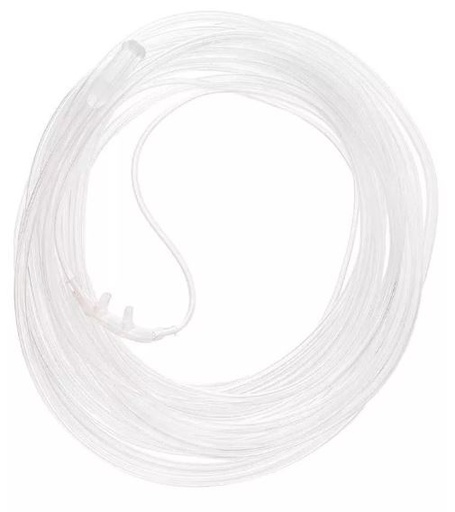 [008045] CANULA NASAL 7.5 MTS DSP PUNTA CURVA-1600-25-25
