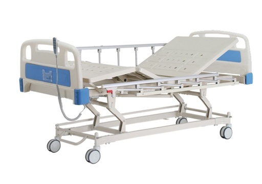 [010029] CAMA ELECTRICA CON COLCHÓN BYG-A-21 3 POSICIONES CON FRENO CENTRALIZADO