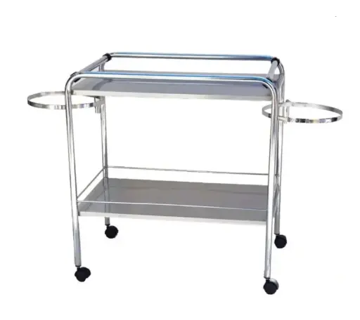 [010053] CARRO DE CURACIÓN CON AROS ABATIBLES