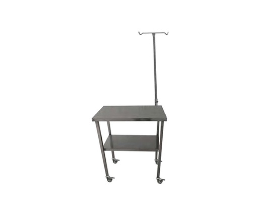 [010115] MESA PARA DIALISIS ACERO INOXIDABLE