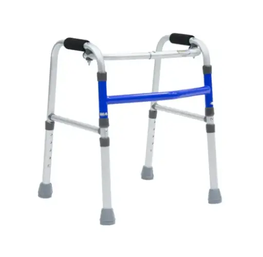 [012029] ANDADERA INFANTIL R100021 AZUL PLEGABLE DE ALUMINIO