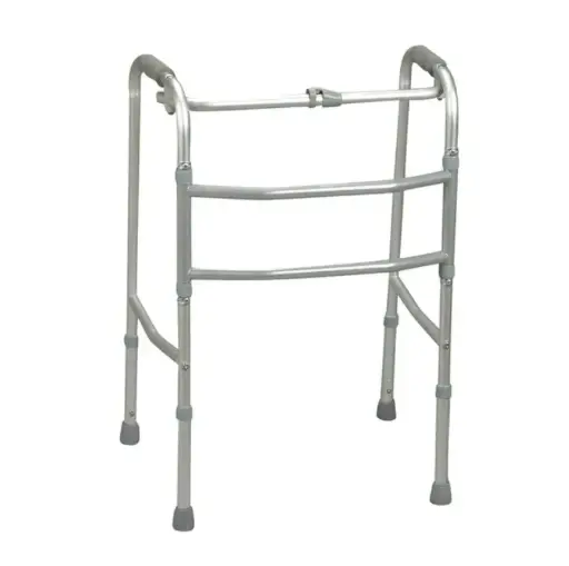 [012031] ANDADERA MOBICARE ECF04S RECIPROCA PLATA DE ALUMINIO