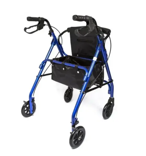 [012040] ANDADERA ROLLATOR COMPANION M340-013 AZUL CON BOLSA