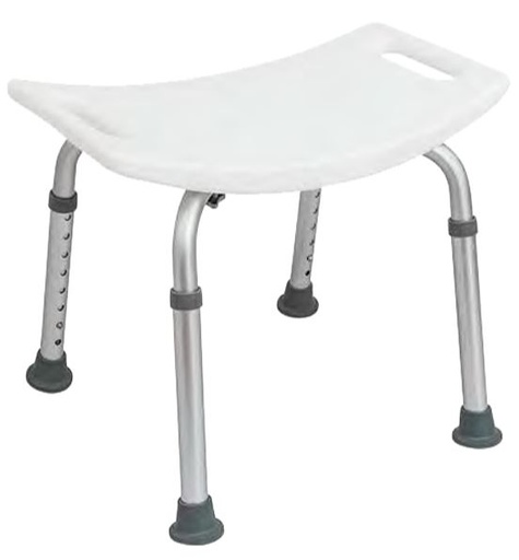 [012082] BANCO DUCHA EKO ED100101 BLANCO SIN RESPALDO