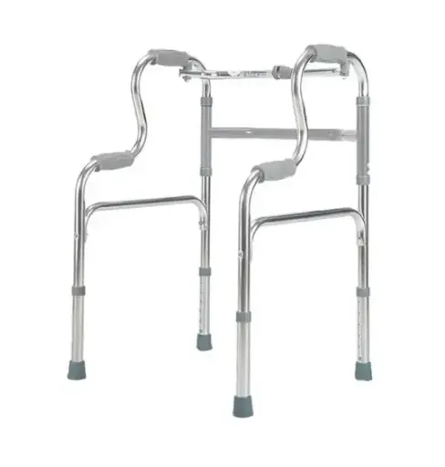 [012156] ANDADERA DOBLE APOYO MEDICAL AN962LMS DE ALUMINIO