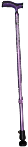 [012165] BASTON ROTATORIO EKO EB030804 MORADO DE ALUMINIO