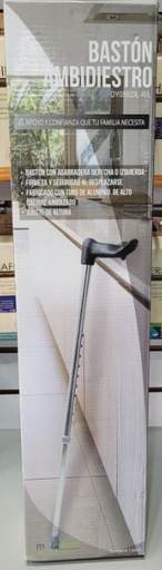[012174] BASTON MOBICARE PUÑO DER.DY05920L BRONCE DE ALUMINIO