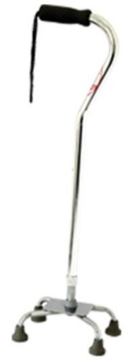 [012201] BASTON SPEEDY 4 APOYOS SPB7506 PLATA CUELLO GANSO