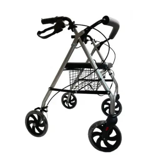 [012214] ANDADERA COMPANION M340-031 TITANIO DE ACERO CON CANASTA 