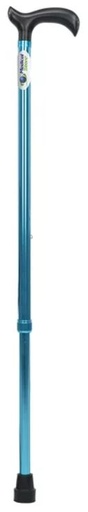 [012216] BASTON 1 APOYO MEDICAL 8929L ALEMAN AZUL PLEGABLE