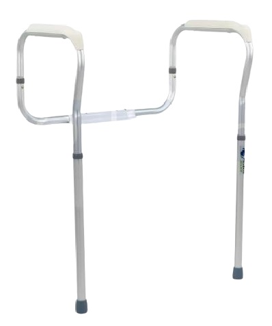 [012217] CHASIS DE SEGURIDAD MEDICAL  BAR3061Ms PARA WC DE ALUMINIO