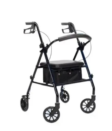[012294] ANDADERA ROLLATOR FLAMA Z-OR23 VER-AZU-ROJ-NEG CON BOLSA DE ACERO