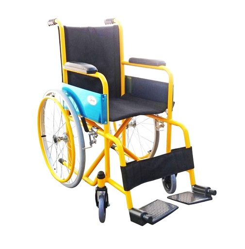 [012430] SILLA DE RUEDAS INF. MOBI KY-802-3S AMARILLA