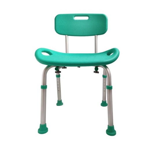 [012526] SILLA DUCHA COMPANION M350-012 LIMON CON RESPALDO