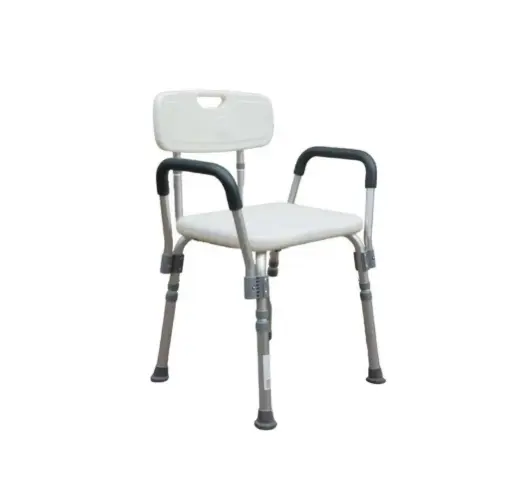 [012637] SILLA DUCHA COMPANION M350-033 GRIS CON DESCANSABRAZO DE ALUMINIO