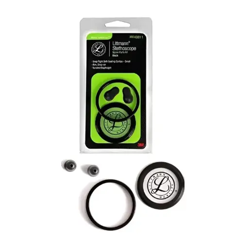 [014145] KIT LITTMANN 40011 MASTER CARDIOLOGY OLIVAS- DIAFRAGMA-ARILLO NEGRO