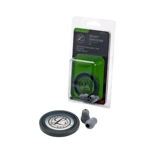 [014146] KIT LITTMANN 40018 MASTER CARDIOLOGY OLIVAS-DIAFRAGAMA-ARILLO GRIS