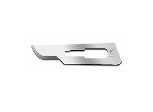 [020053] HOJA PARA BISTURI NO.15 HERGOM