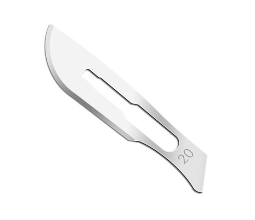 [020054] HOJA PARA BISTURI NO.20 HERGOM H20