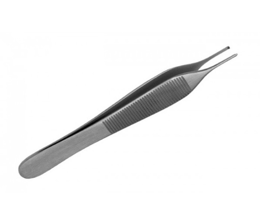 [020072] PINZA ADSON CON DIENTES 12 CM HP 4-6-4