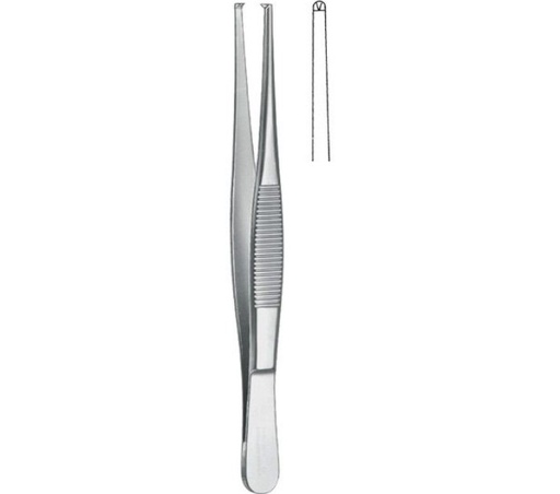 [020089] PINZA DISECCION CON DIENTES 25 CM HP