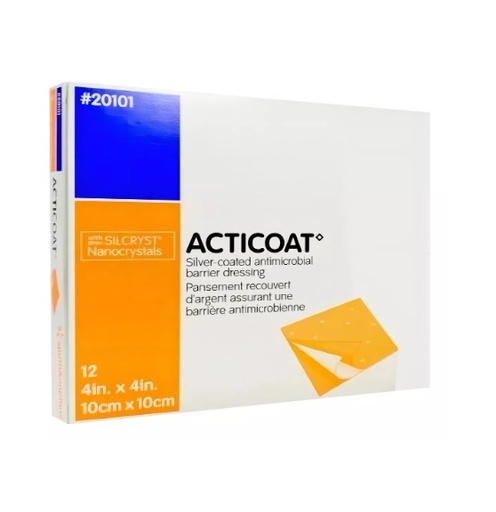 [024005] APOSITO ACTICOAT PLATA NANOCR. 20101 10 X10 CM.